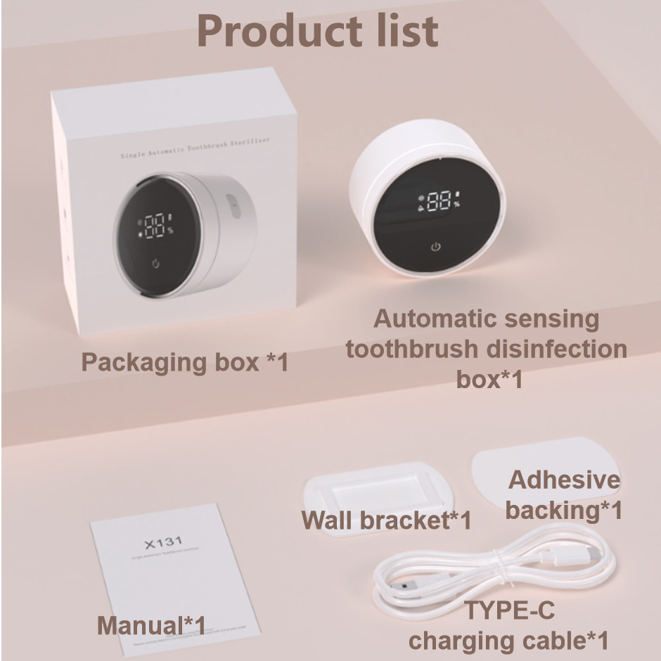 Smart Toothbrush Sanitizer