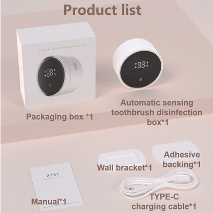 Smart Toothbrush Sanitizer